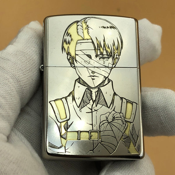 Zippo Classic Street Chrome(Silver) 207 – Limited Attack on Titan Edition (#001/100)