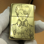 Limited Edition Brass Zippo® – Deep Engraving (Levi & Erwin Inspired)
