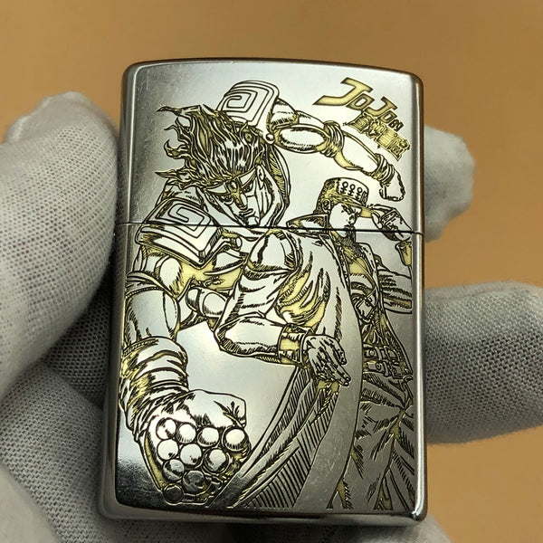 JoJo's Bizarre Adventure Custom Lighter - Exquisite Double-Sided Engravings