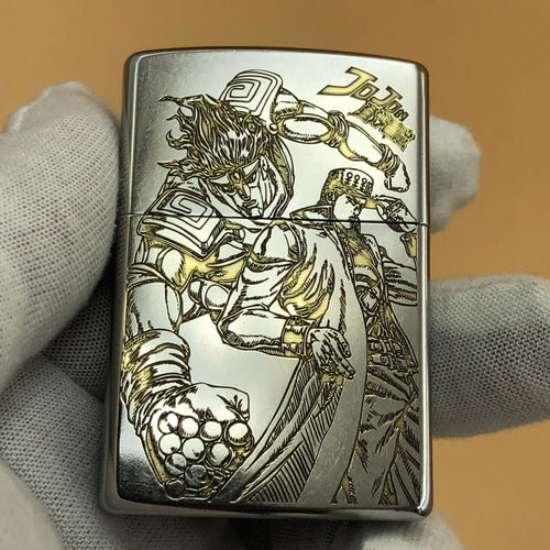 JoJo's Bizarre Adventure Custom Lighter - Exquisite Double-Sided Engravings