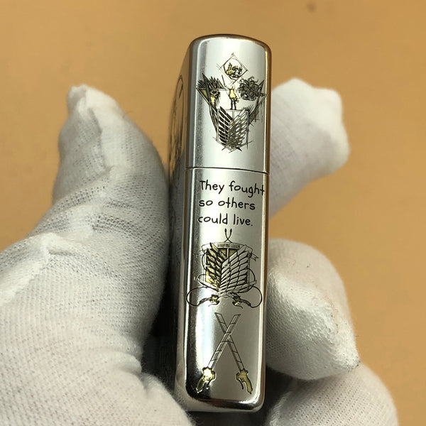Zippo Classic Street Chrome(Silver) 207 – Limited Attack on Titan Edition (#001/100)