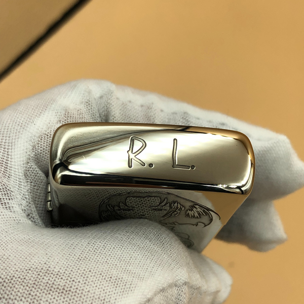 Revy "Two Hands" Deep Engraved Metal Lighter – Black Lagoon Anime Design | Zorro Cupronickel Windproof Lighter