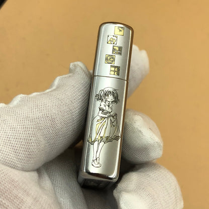 Zippo 207 Street Chrome – Hidamari Sketch x Maria Holic Engraved