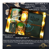 Zoro cup leather case figure gift box