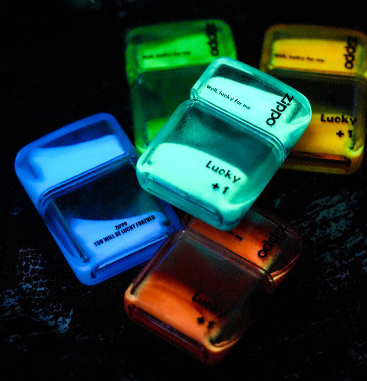 Zippo Windproof Lighter - Custom Luminous Quicksand Acrylic Shell