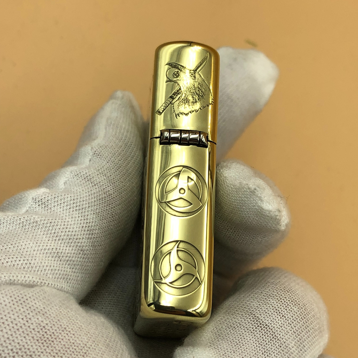 Zippo High Polish Brass Uchiha Legacy Madara Uchiha Unique Gift For Men