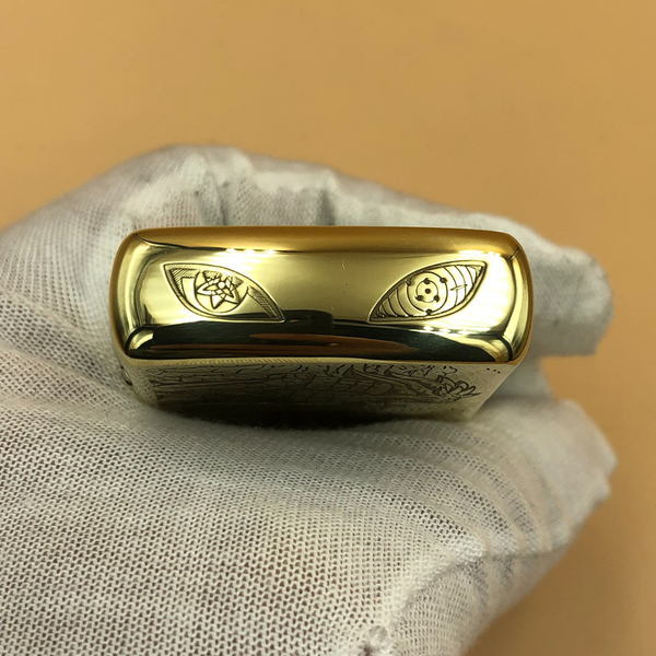Zippo High Polish Brass Uchiha Legacy Madara Uchiha Unique Gift For Men