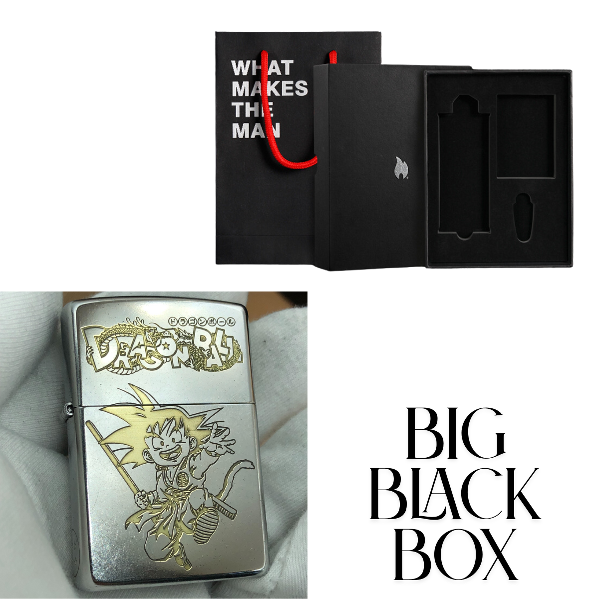 D.r.a.g.o.n B.a.l.l Zippo Lighter Silver Matte – Deep Engraved Kid G.o.k.u Design