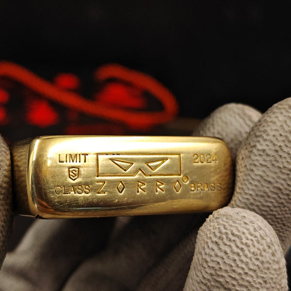 Elden Ring Zorro Brass Lighter – Deep Engraved