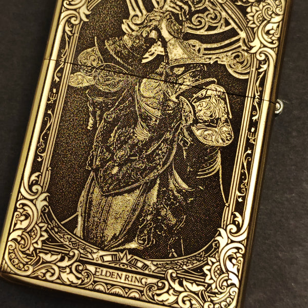 Elden Ring Zorro Brass Lighter – Deep Engraved