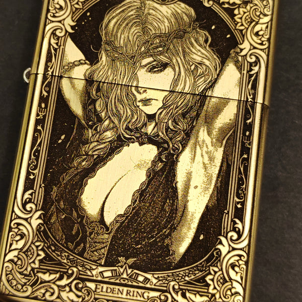 Elden Ring Zorro Brass Lighter – Deep Engraved
