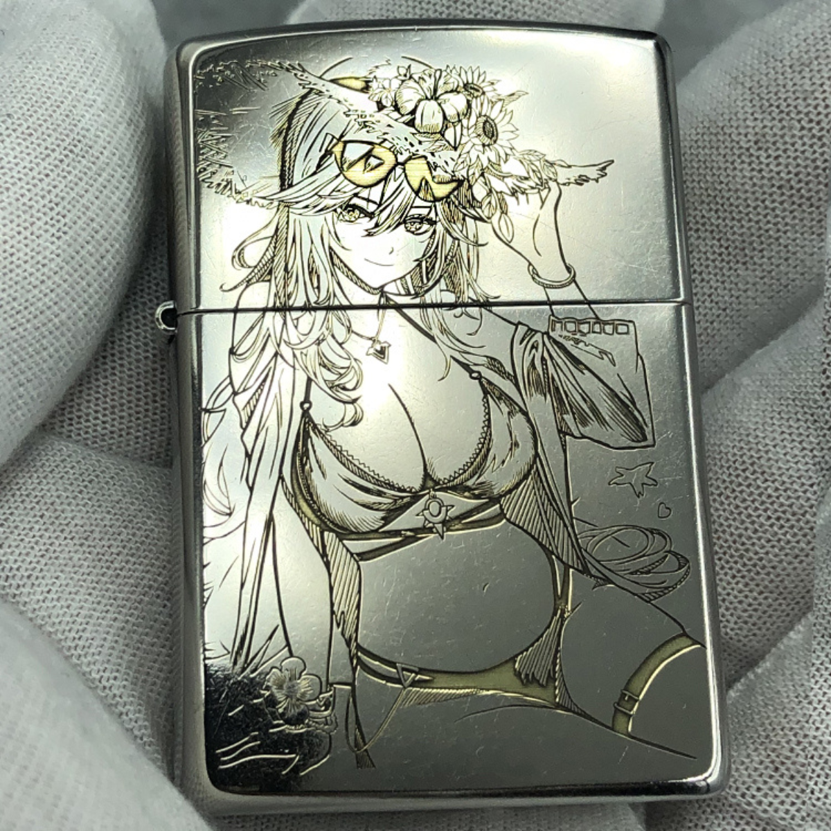 Briquet Zippo Genshin Impact gravé en profondeur – Design personnalisé