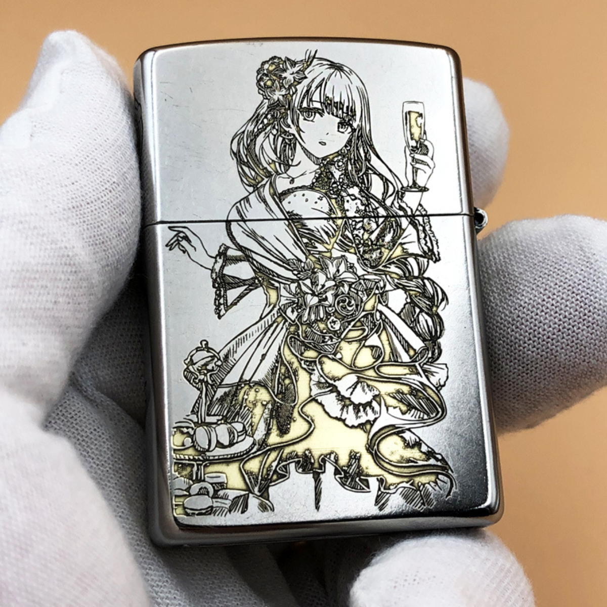 Briquet Zippo Genshin Impact gravé en profondeur – Design personnalisé