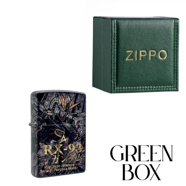 Gundam RX-93 3D Painted Zippo Lighter – Custom Anime Collection