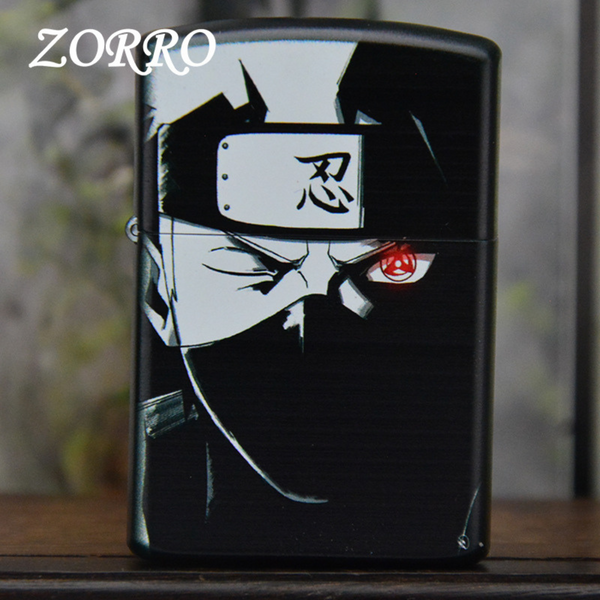 Briquet personnalisé Ka.ka.shi Ha.ta.ke – Design animé 3D Zorro