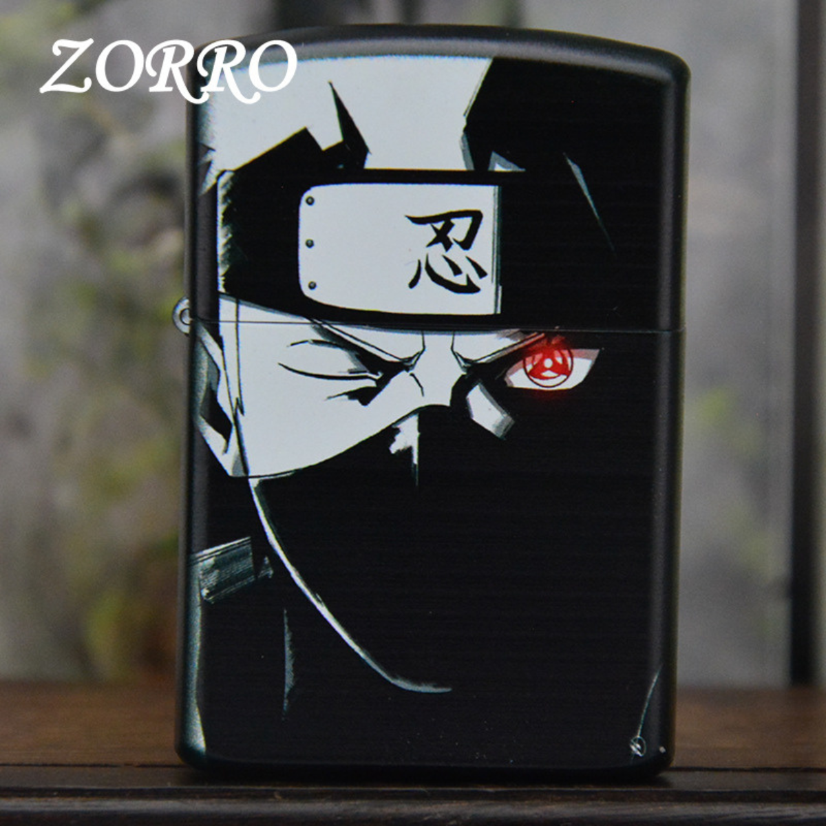 Kakashi Hatake Custom Lighter – Zorro 3D Anime Design