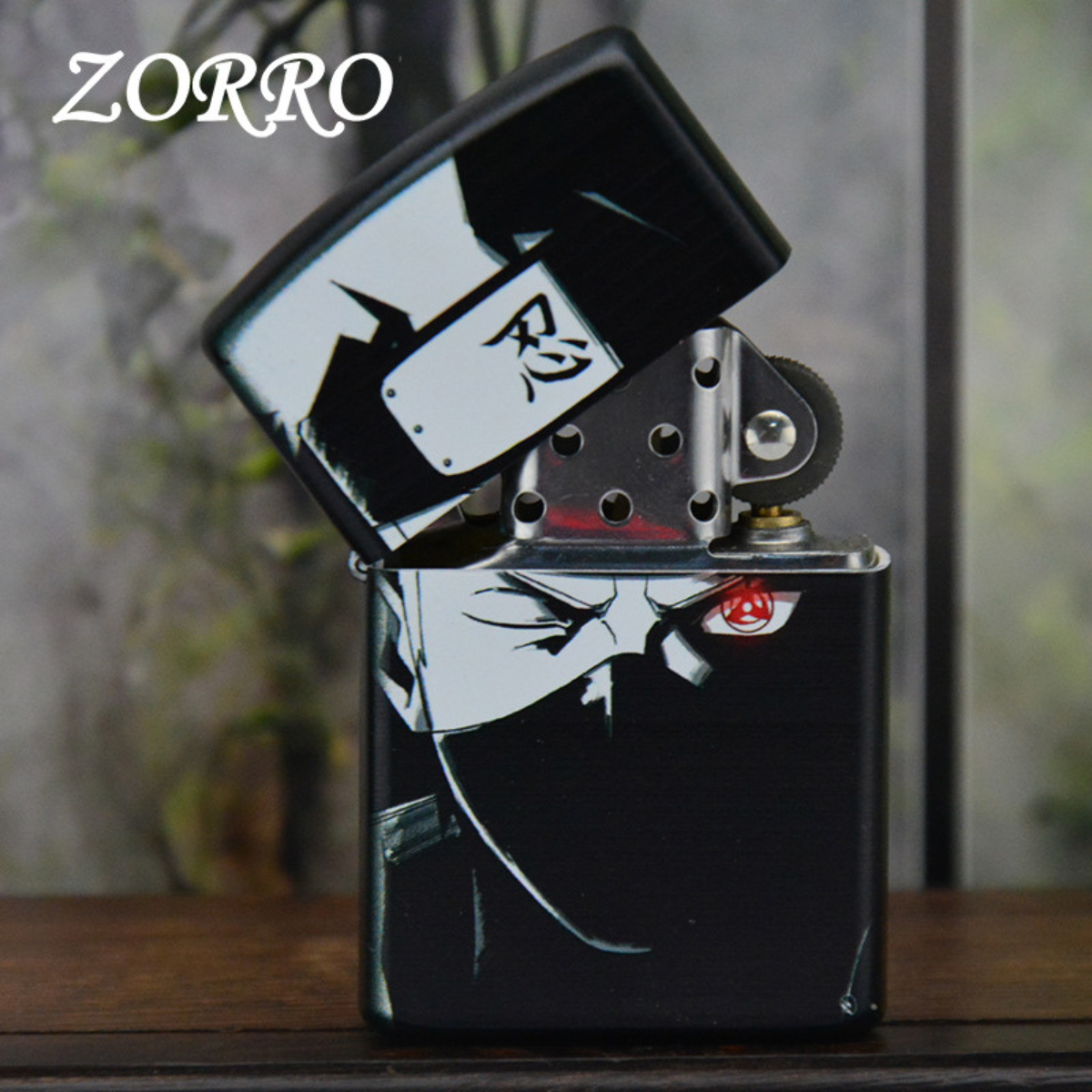 Kakashi Hatake Custom Lighter – Zorro 3D Anime Design