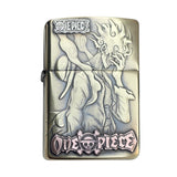 Luffy One Piece 3D relief Zippo lighter featuring Monkey D. Luffy in an engraved design with unique artistic details, perfect for anime collectors.







