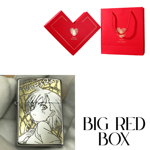 Briquet Zippo gravé en profondeur Misaka Mikoto – motif floral