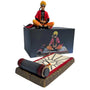 Anime figure meditation pose featuring Naruto