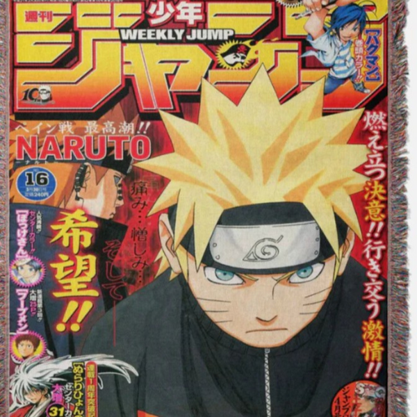 Couverture tissée Naruto – Housse de canapé ou de lit confortable