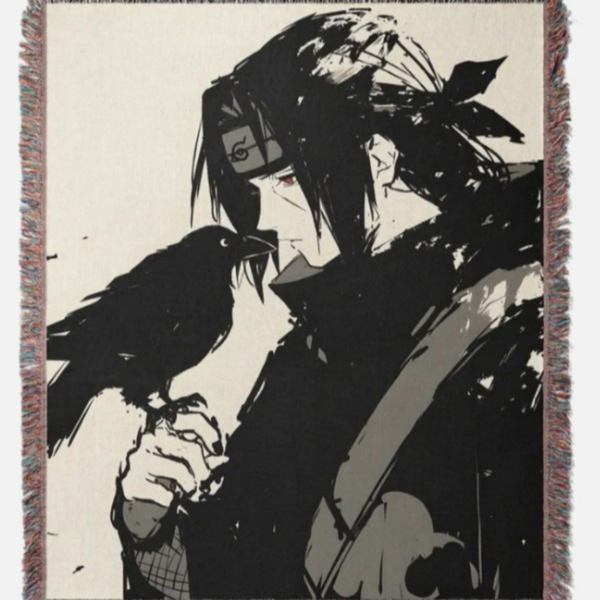 Couverture tissée Naruto – Housse de canapé ou de lit confortable