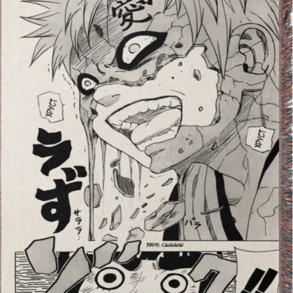 Couverture tissée Naruto – Housse de canapé ou de lit confortable