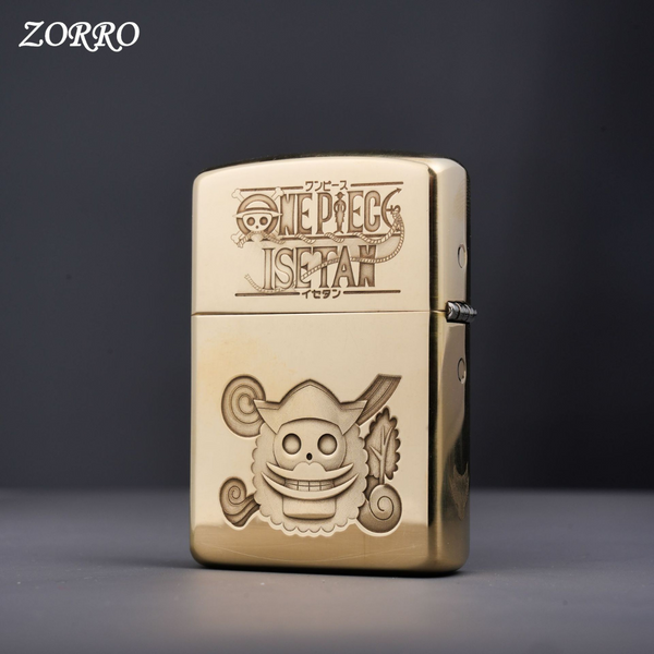 O.n.e Pi.ec.e 3D Engraved Brass Lighters Collection - Custom Anime Gifts for Collectors