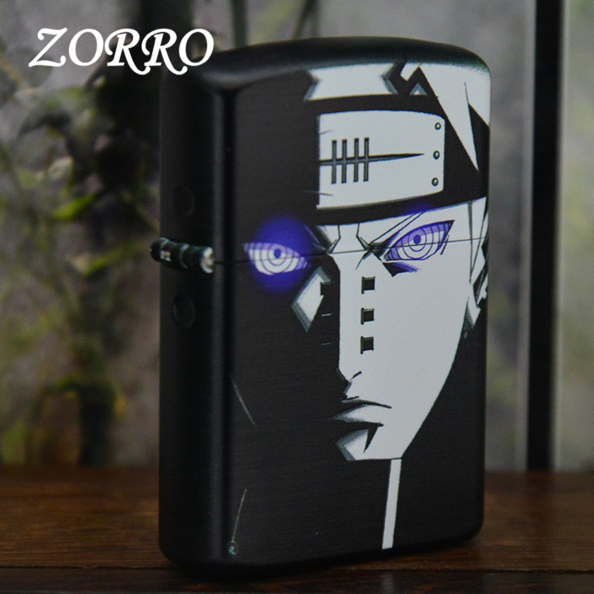 Pain (Nagato) Naruto Custom Lighter – Zorro 3D Anime Design