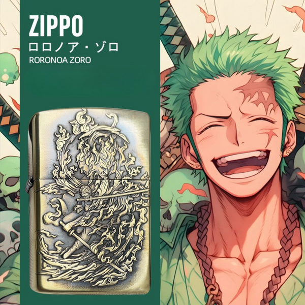 Briquet Zippo Ror.on.oa Zo.ro 3D Relief, double face, édition 2025