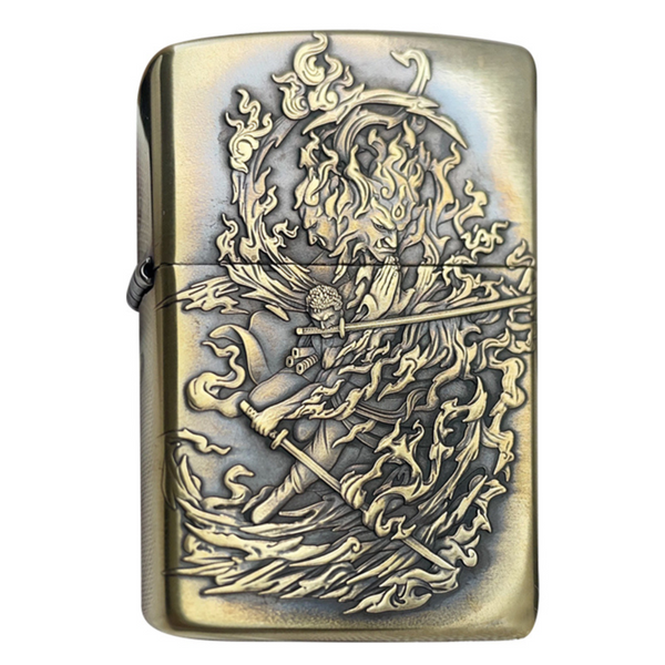 Briquet Zippo Ror.on.oa Zo.ro 3D Relief, double face, édition 2025
