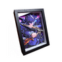 3D shadow box frame featuring Sung Jin-Woo from Solo Leveling anime, wall art gift for fans
